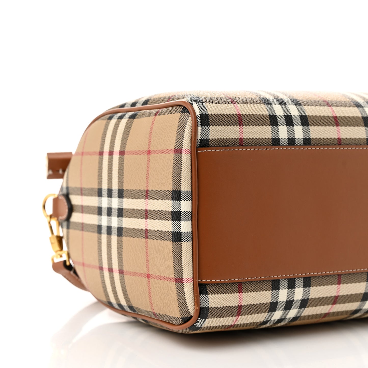 Horseferry Check Medium Bowling Bag Tan