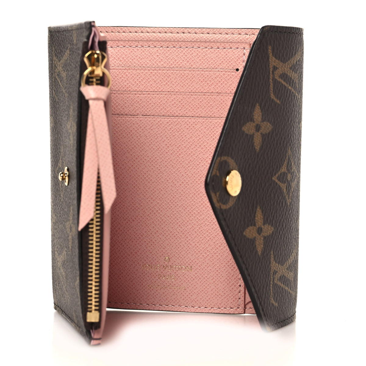 Monogram Victorine Wallet Rose Ballerine