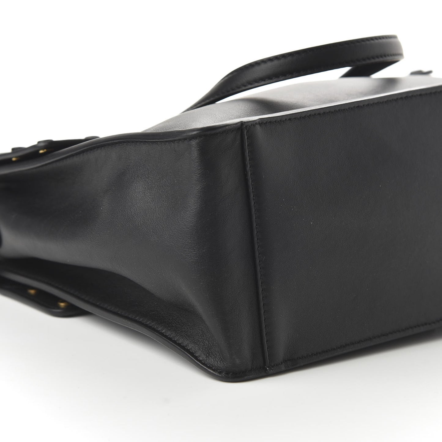 Vitello Grace Matte Large Flip Tote Black