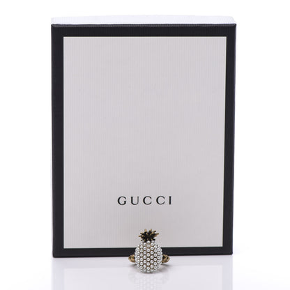 Gucci Pearl Pineapple Ring XS Cream 7 of 7