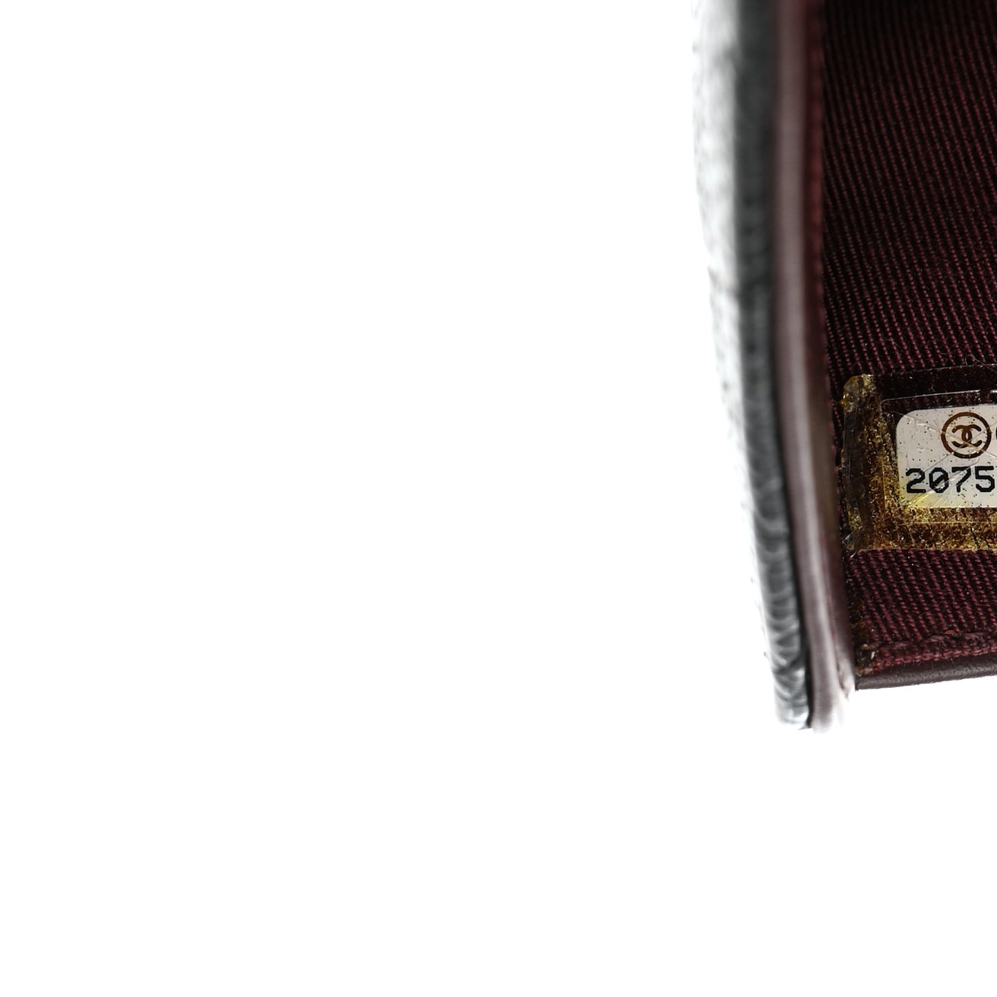 Caviar Quilted Zipped Pocket Wallet Black