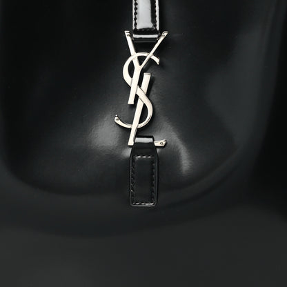 Saint Laurent Patent Small Le 5 A 7 Supple Hobo Black 8 of 10