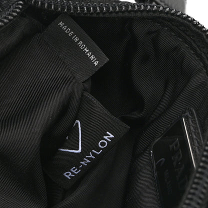 Prada Re-Nylon Saffiano Belt Bag Black 8 of 11