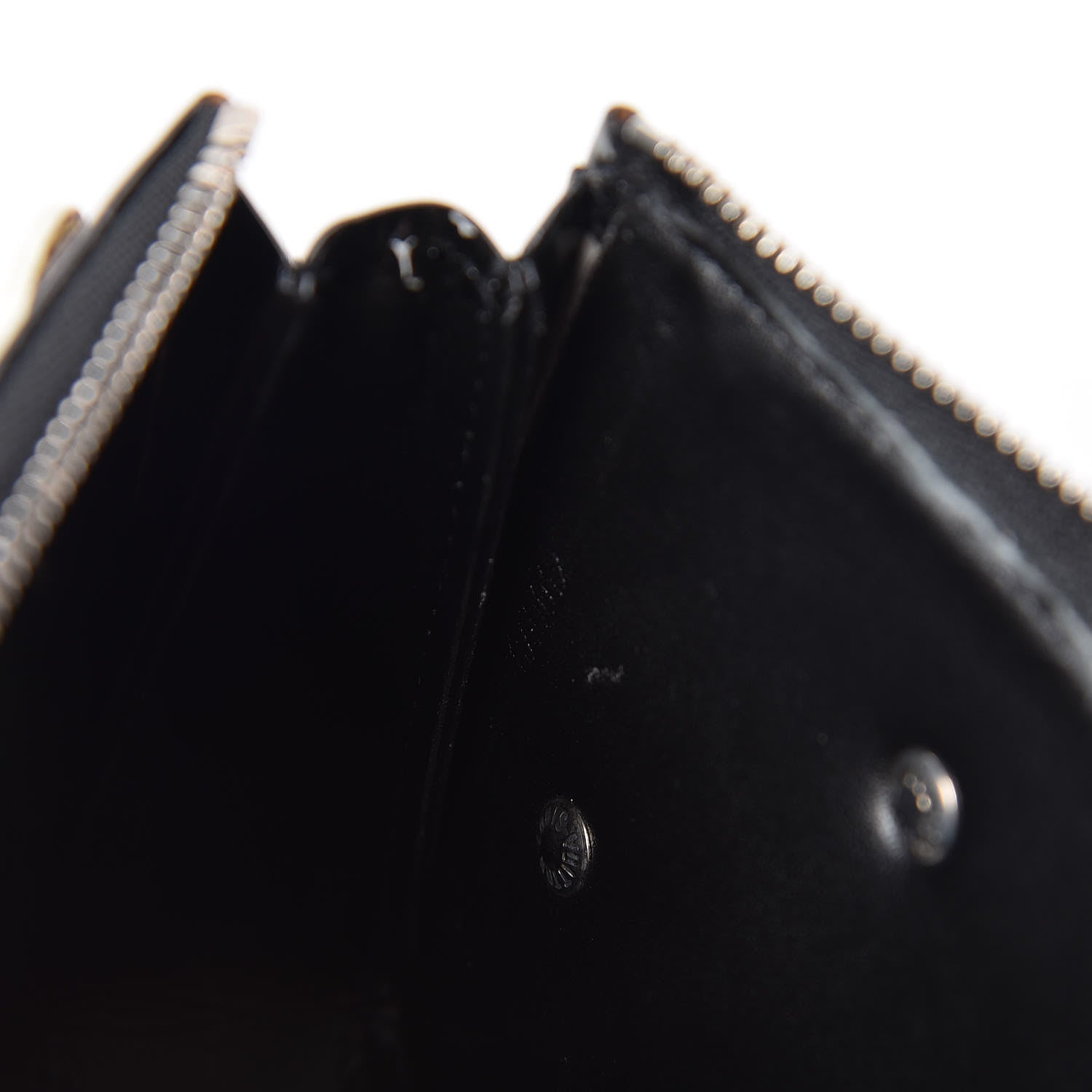 Louis Vuitton Vernis Lexington Fleurs Pochette Black 7 of 14