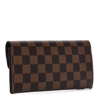 Louis Vuitton Damier Ebene Emilie Wallet 3 of 10