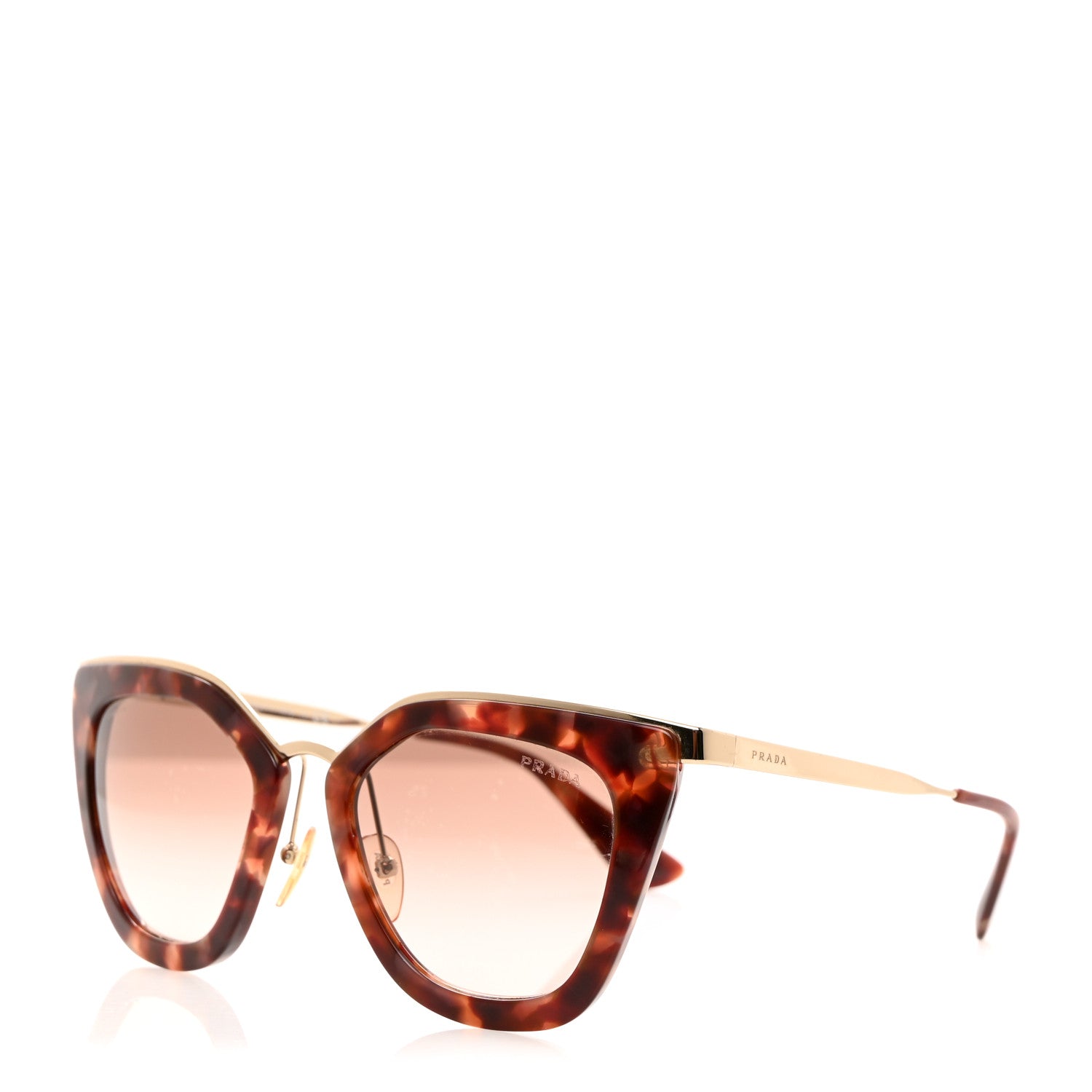 Prada Acetate Cinema Sunglasses SPR 53S Tortoise 1 of 8