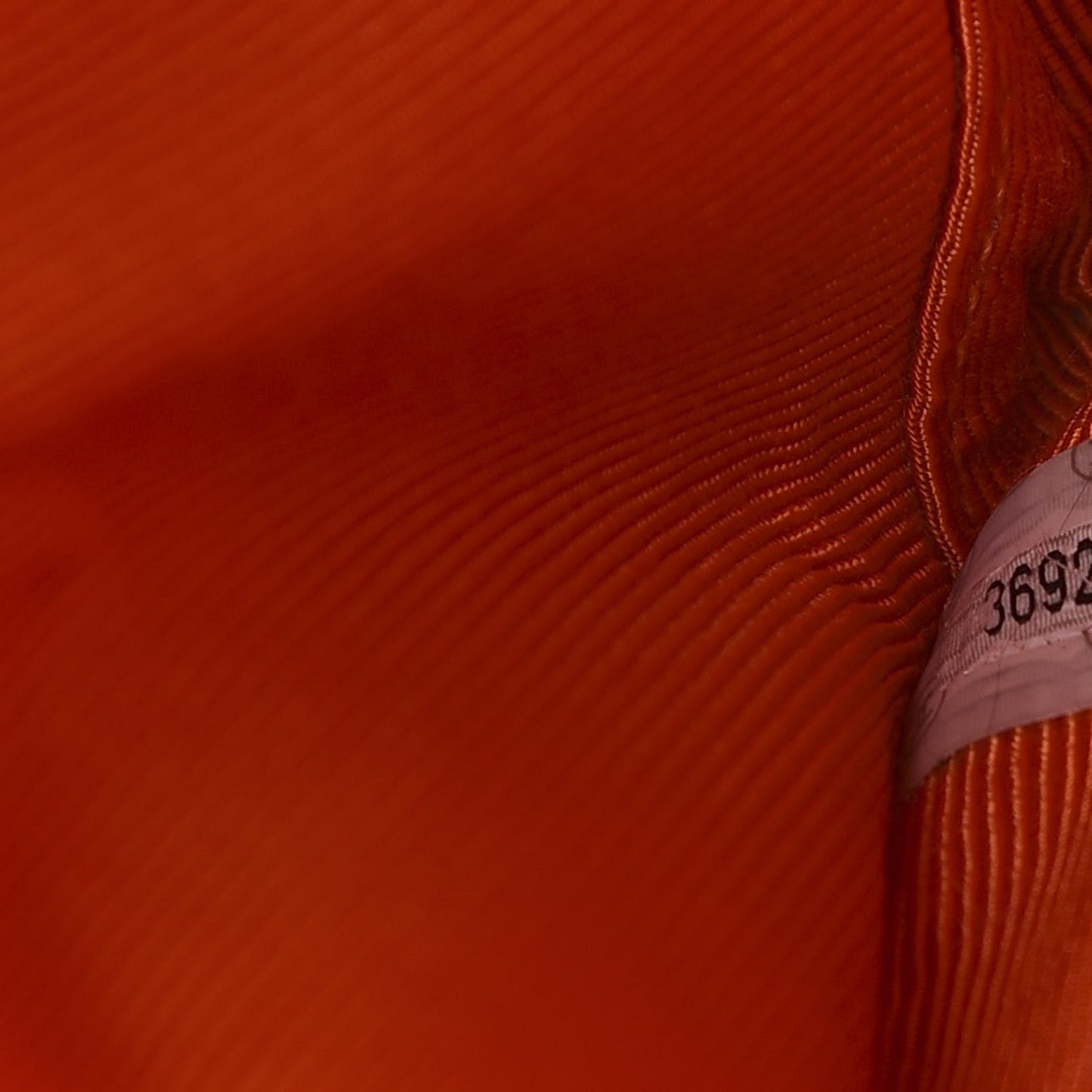 Jersey Quilted Shopping Tote Orange