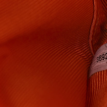 Chanel Jersey Quilted Shopping Tote Orange 9 of 11