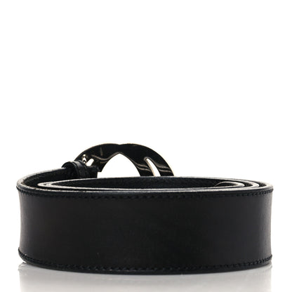 Gucci Calfskin Interlocking G 40mm Belt 90 36 Black 3 of 6