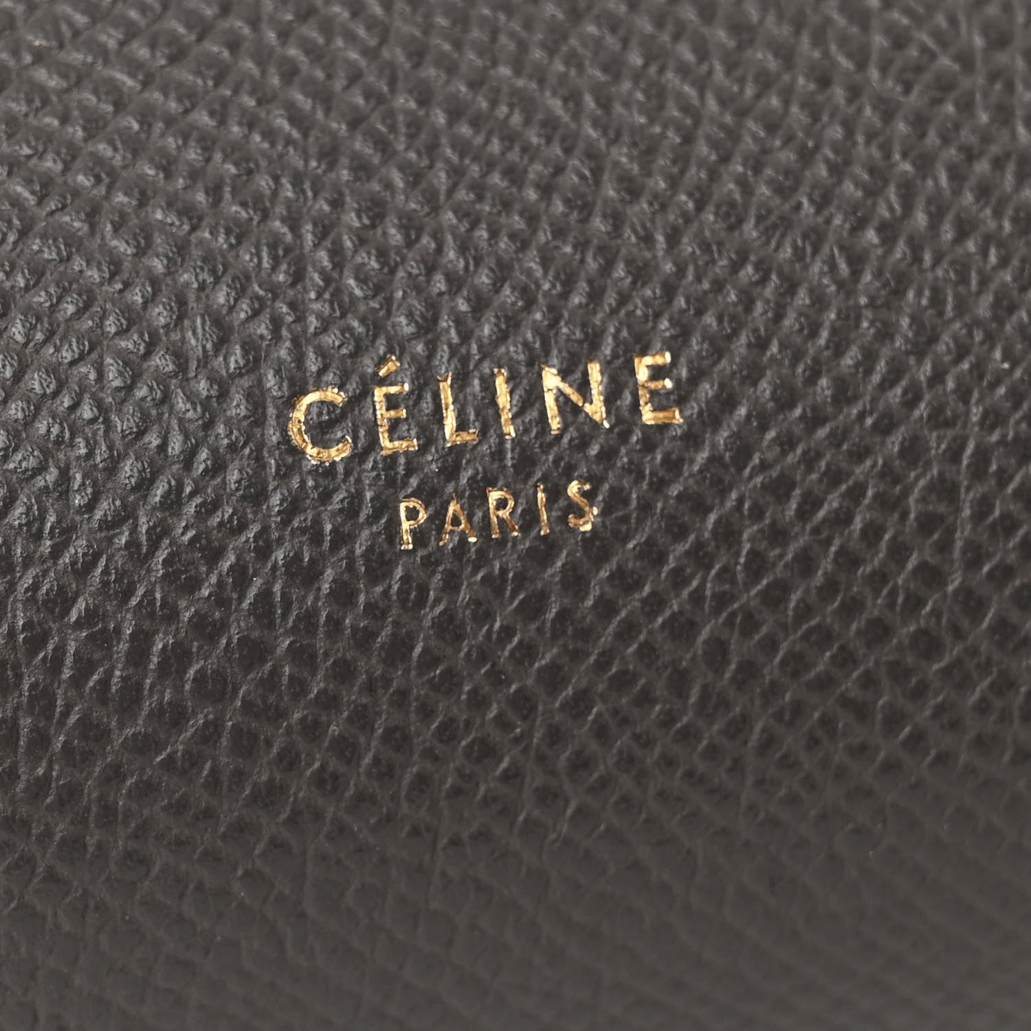 Celine Grained Calfskin Nano Belt Bag Grey 6 of 11