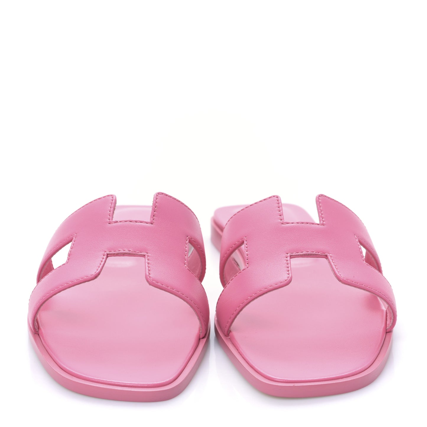 Box Calfskin Oran Sandals 36.5 Rose Petale