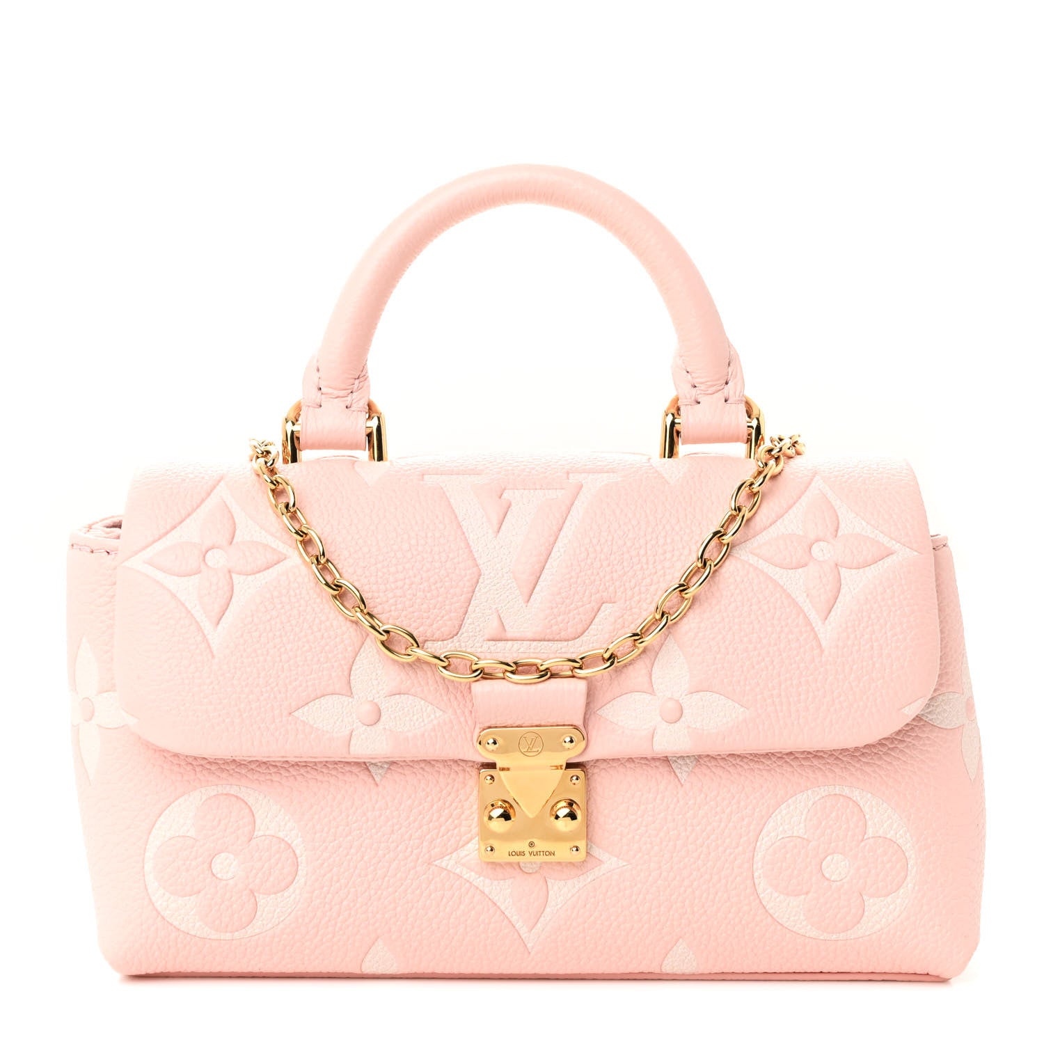 Louis Vuitton Empreinte Monogram Giant Madeleine Nano Rose White Quartz 1 of 11