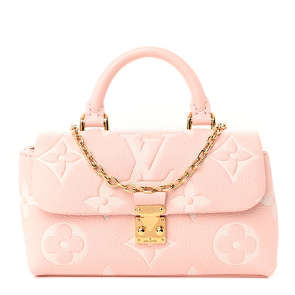 Louis Vuitton Empreinte Monogram Giant Madeleine Nano Rose White Quartz 1 of 11