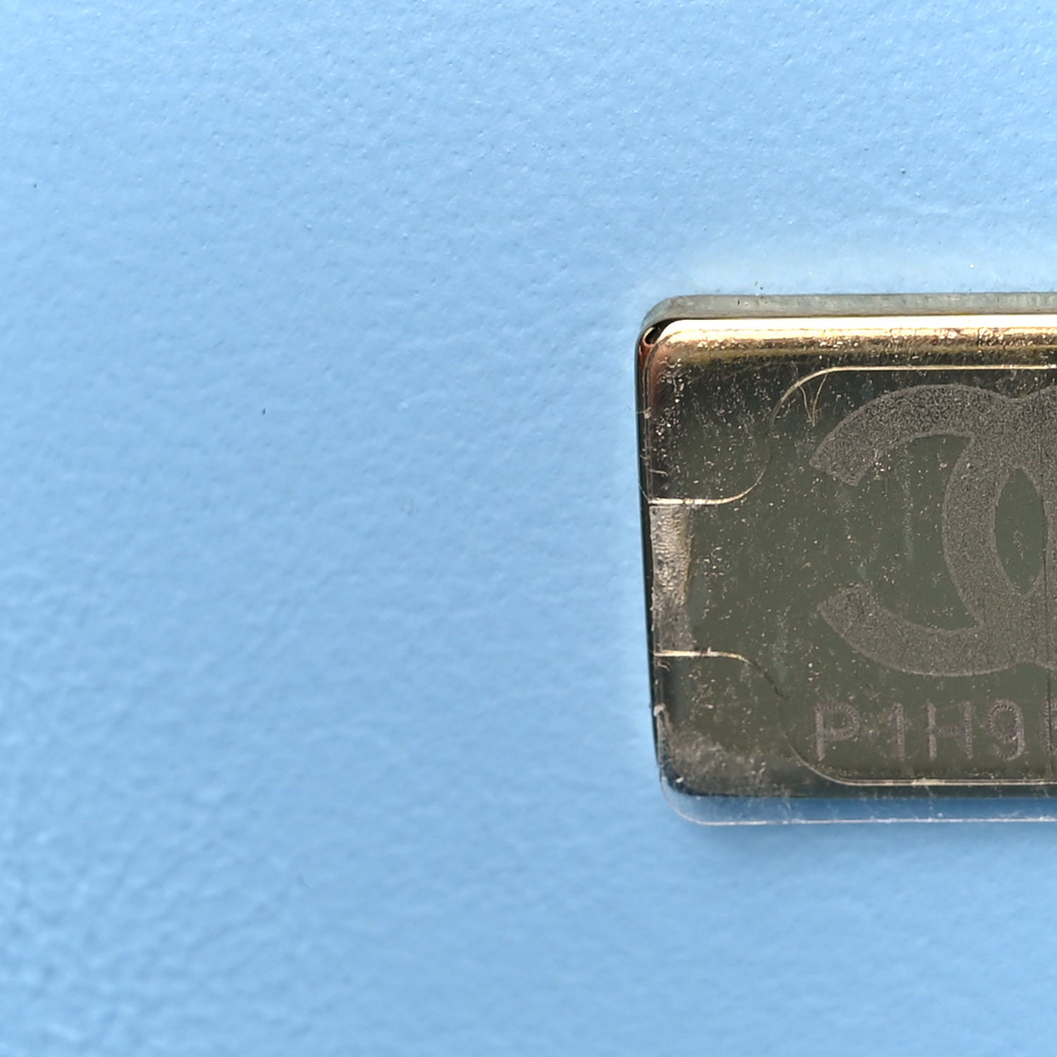 Chanel Caviar Quilted Small Pick Me Up Vanity Case Light Blue 8 of 11