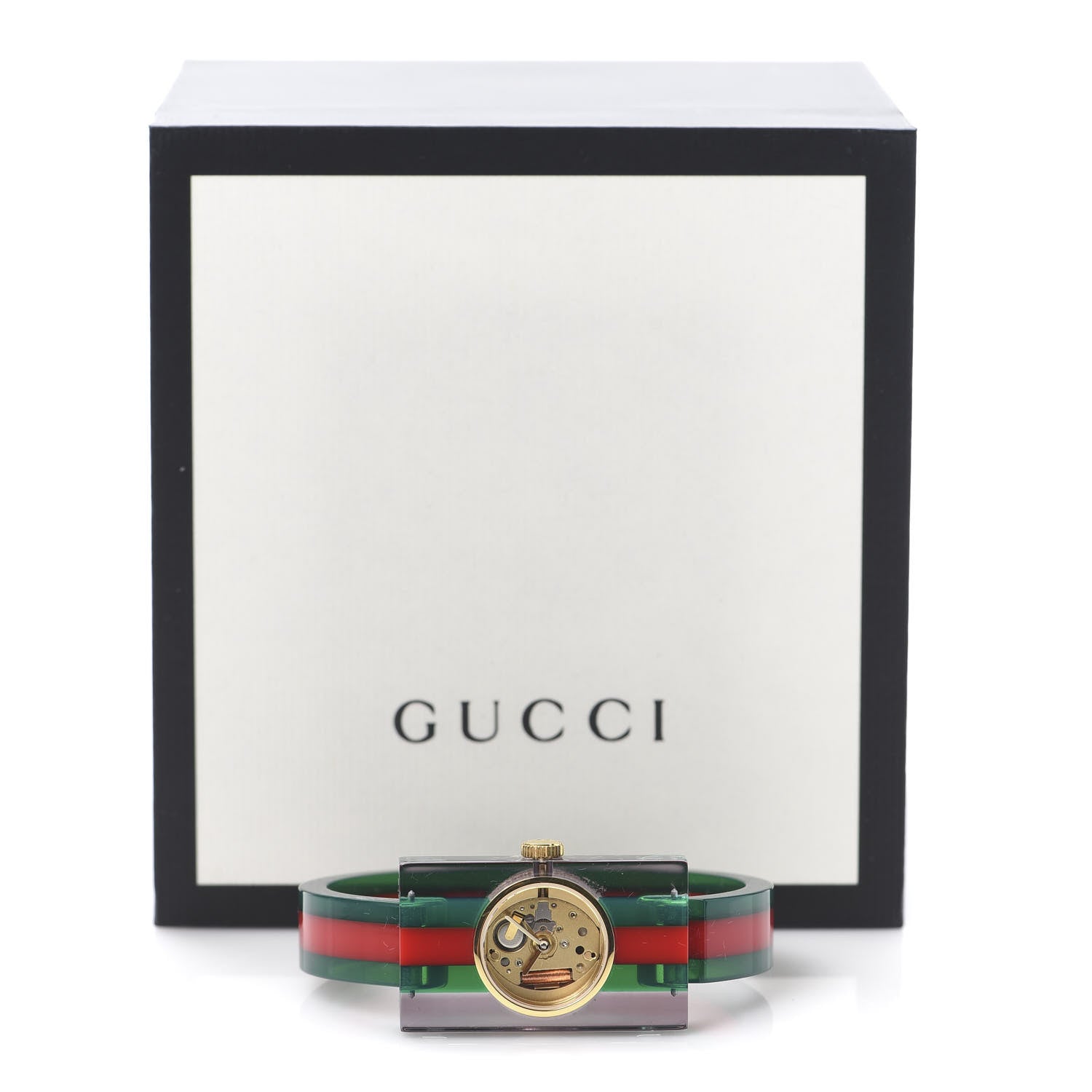 Gucci Stainless Steel Plexiglass 24mm Quartz Watch 6 of 6