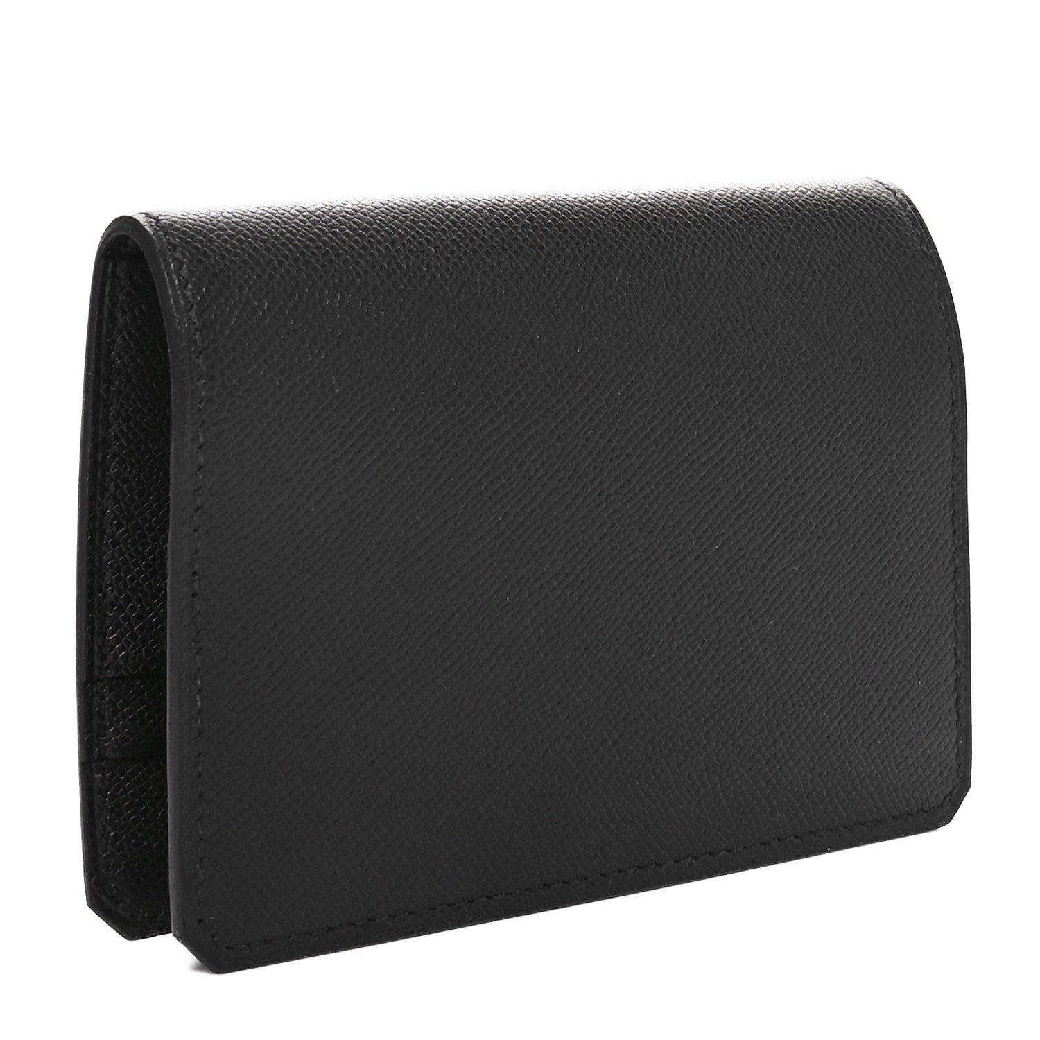 Hermes Madame Calfskin Medor Card Holder Black 3 of 9
