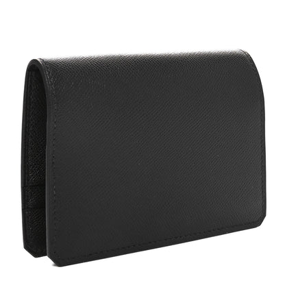 Hermes Madame Calfskin Medor Card Holder Black 3 of 9