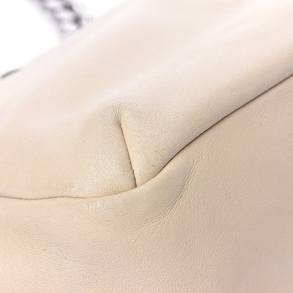 Chanel Lambskin Chain Stitch Clutch Beige 13 of 15