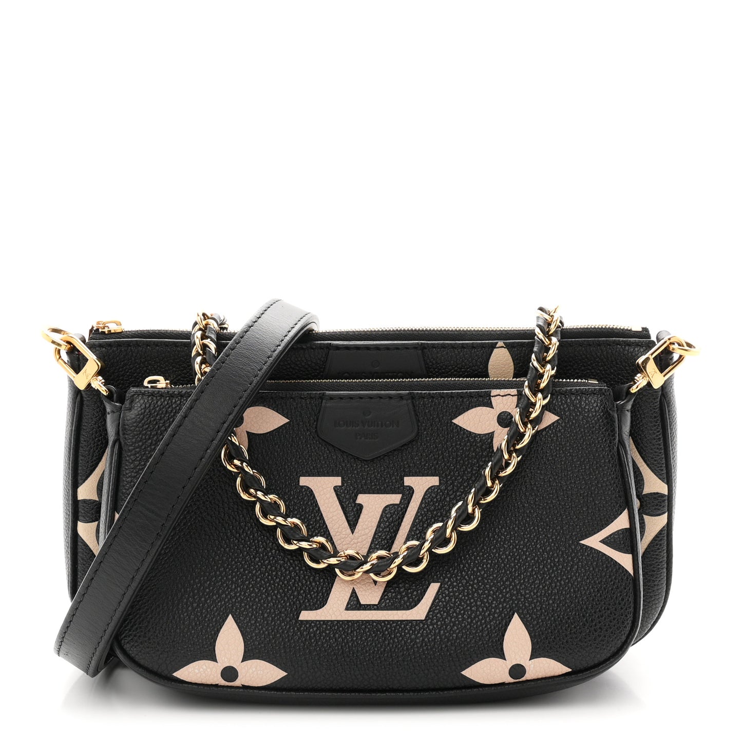 Empreinte Monogram Giant Multi Pochette Accessories Black Beige