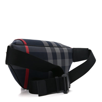 Burberry House Check Sonny Bum Bag Navy Grey 3 of 9
