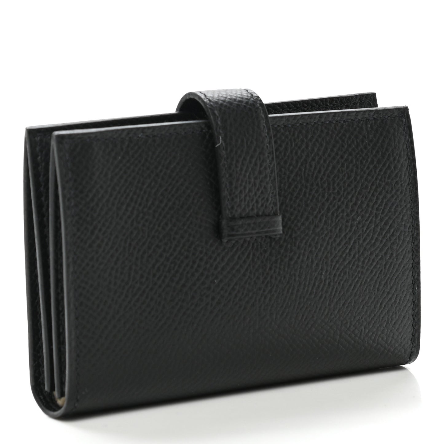 Epsom Monochrome Bearn Card Holder Wallet Black
