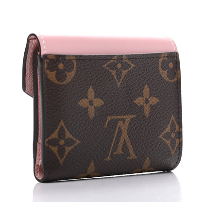 Louis Vuitton Monogram Zoe Wallet Rose Ballerine 3 of 7