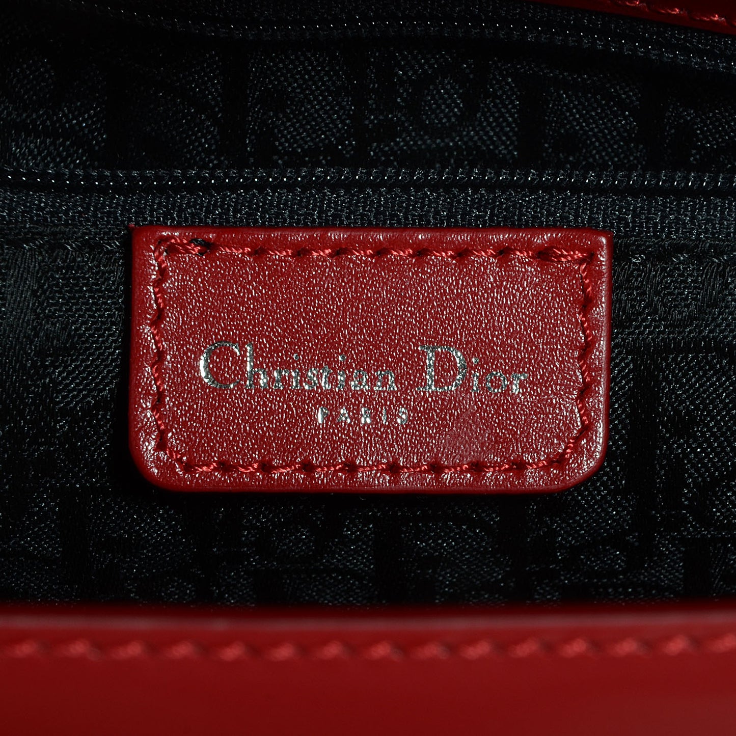 Smooth Leather Saddle Shoulder Bag Red