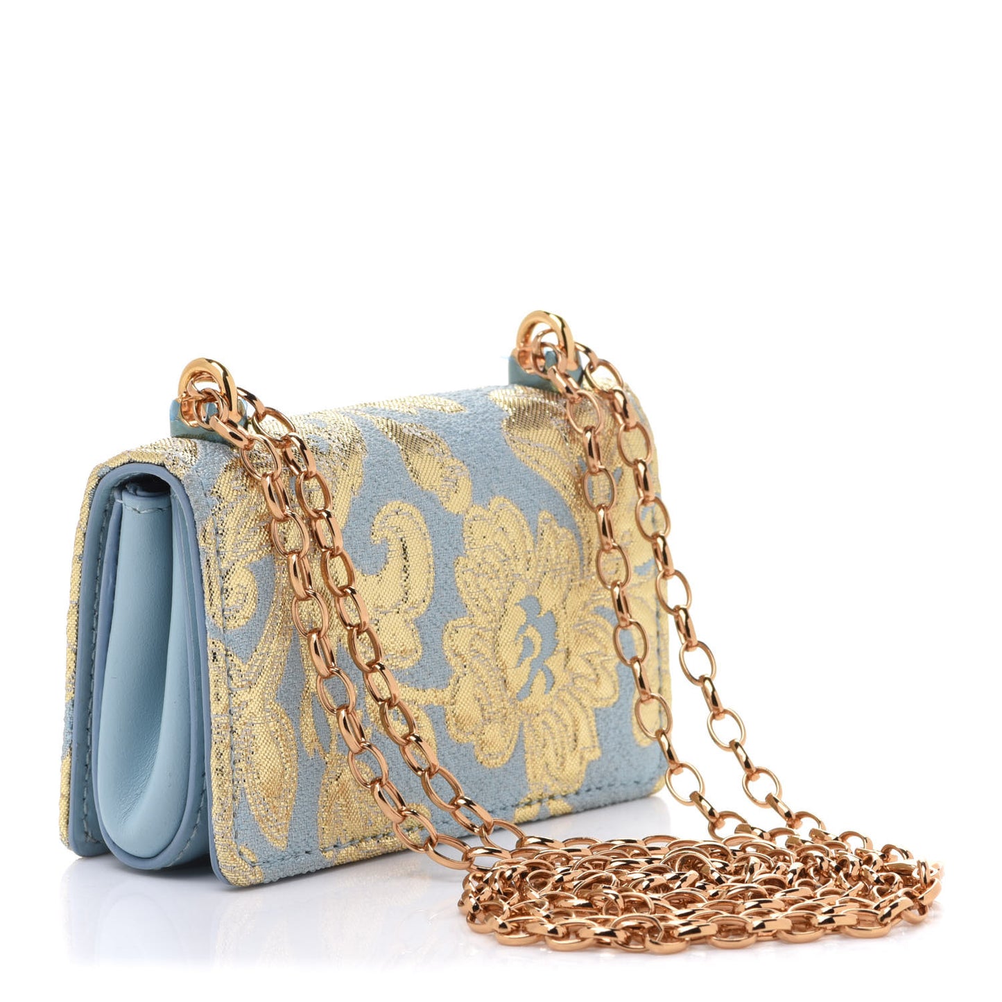 Brocade Micro DG Girls Shoulder Bag Light Blue