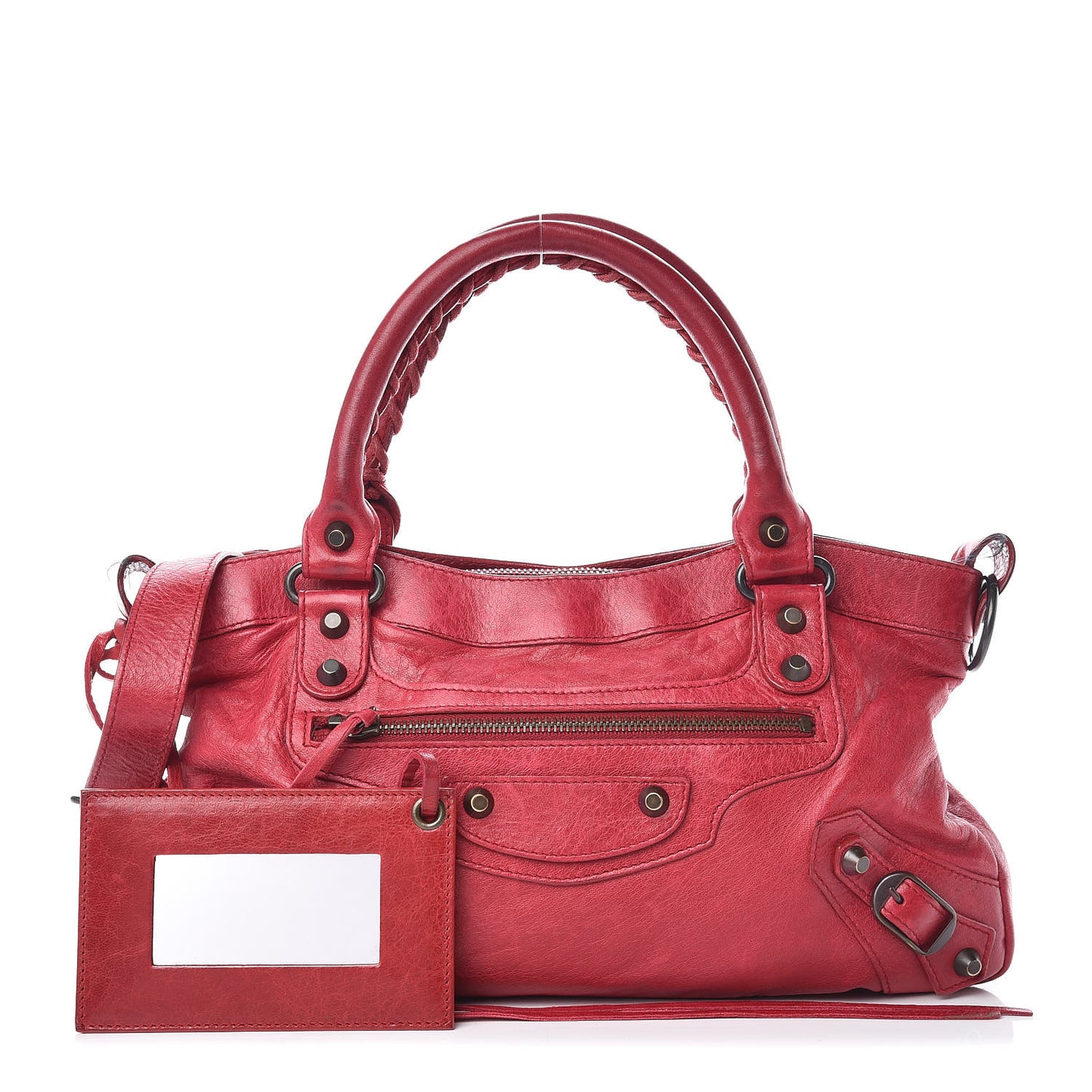 Agneau Classic Hardware First Pourpre