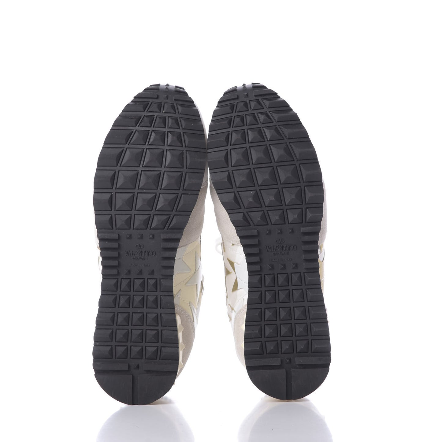 Nappa Suede Camustars Womens Rockrunner Sneakers 38.5 White