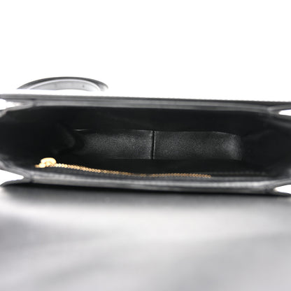 Celine Shiny Calfskin Teen Triomphe Black 5 of 11