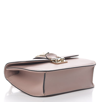 Valentino Garavani Vitello Small Glam Lock Rockstud Flap Poudre 4 of 12