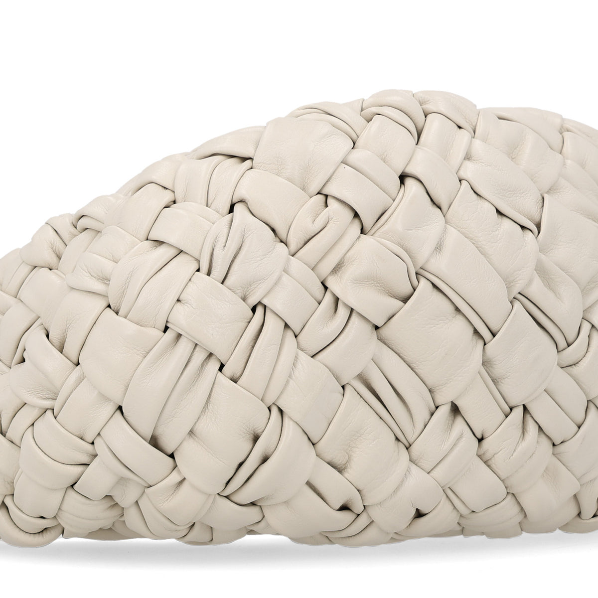 Bottega Veneta Paper Calfskin Intrecciato Banana Hobo Plaster 9 of 10