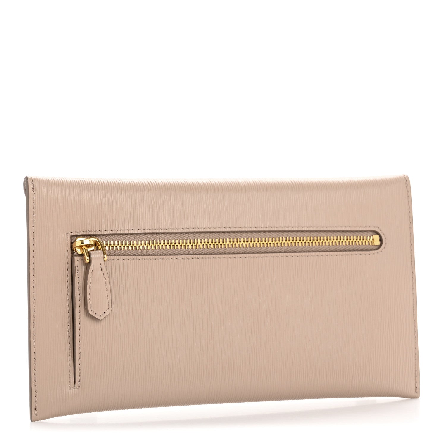 Prada Vitello Move Envelope Wallet Cipria 3 of 9