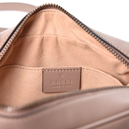 Gucci Calfskin Matelasse Mini GG Marmont Chain Shoulder Bag Porcelain Rose 5 of 9
