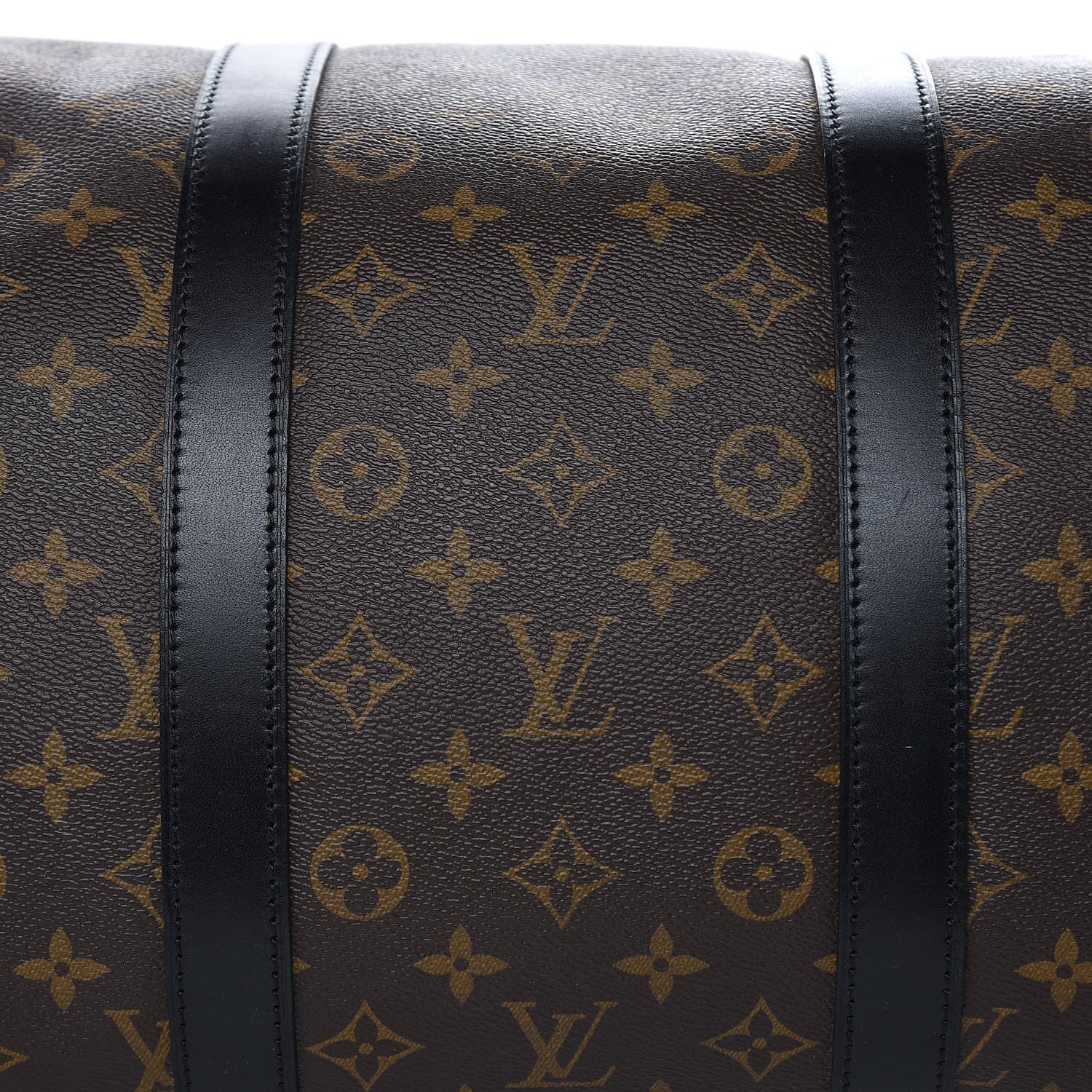 Louis Vuitton Monogram Macassar Keepall Bandouliere 55 9 of 13