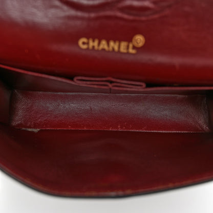 Chanel Lambskin Quilted Medium Double Flap Black 5 of 11