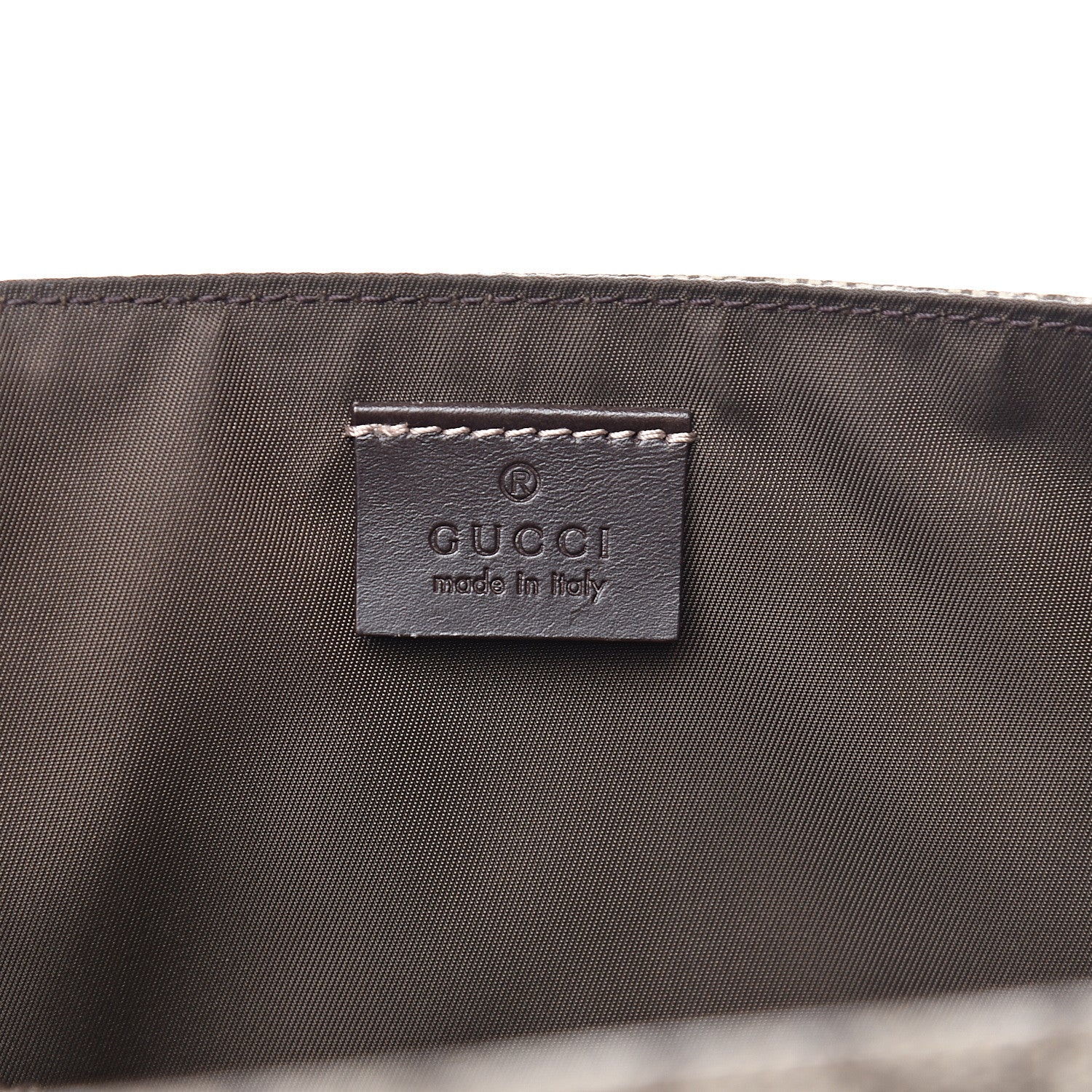 Gucci GG Plus Monogram Messenger Diaper Bag Dark Brown 8 of 12