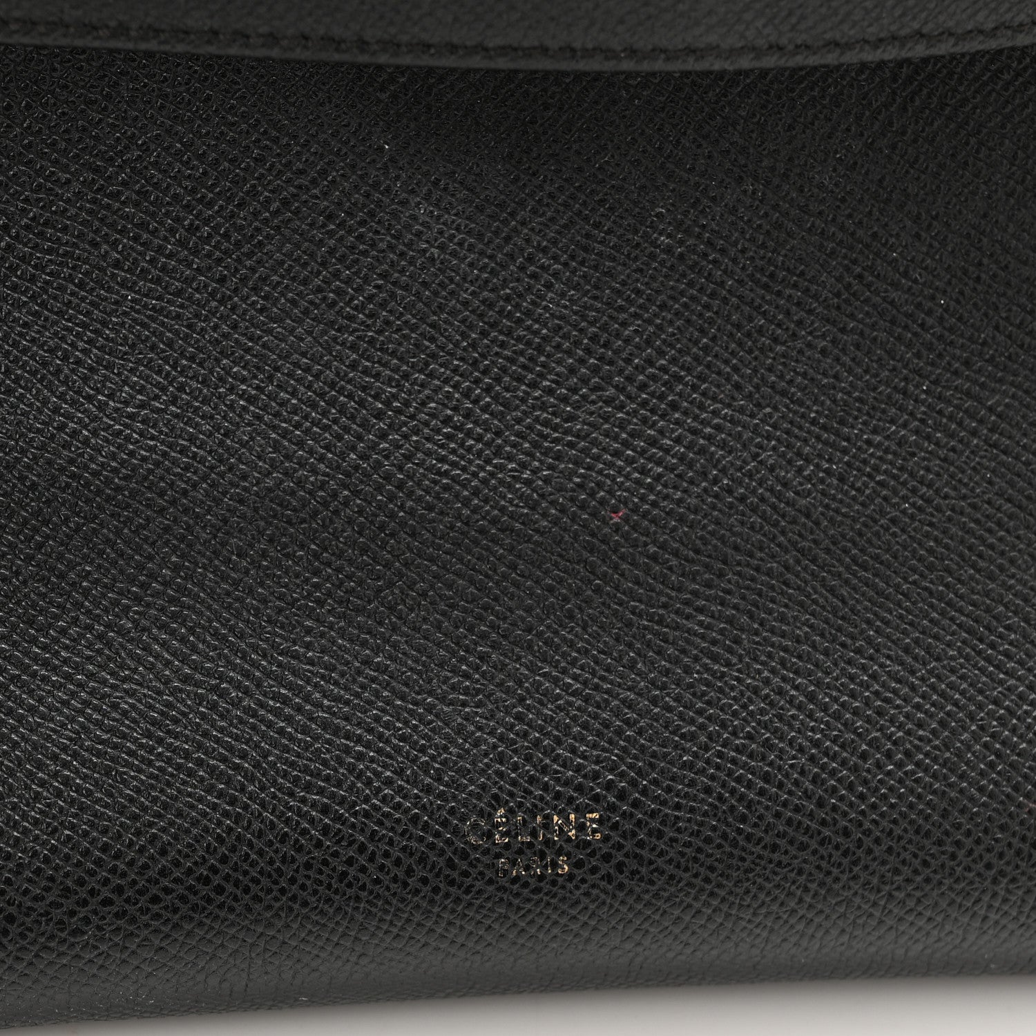 Celine Grained Calfskin Mini Belt Bag Black 7 of 10