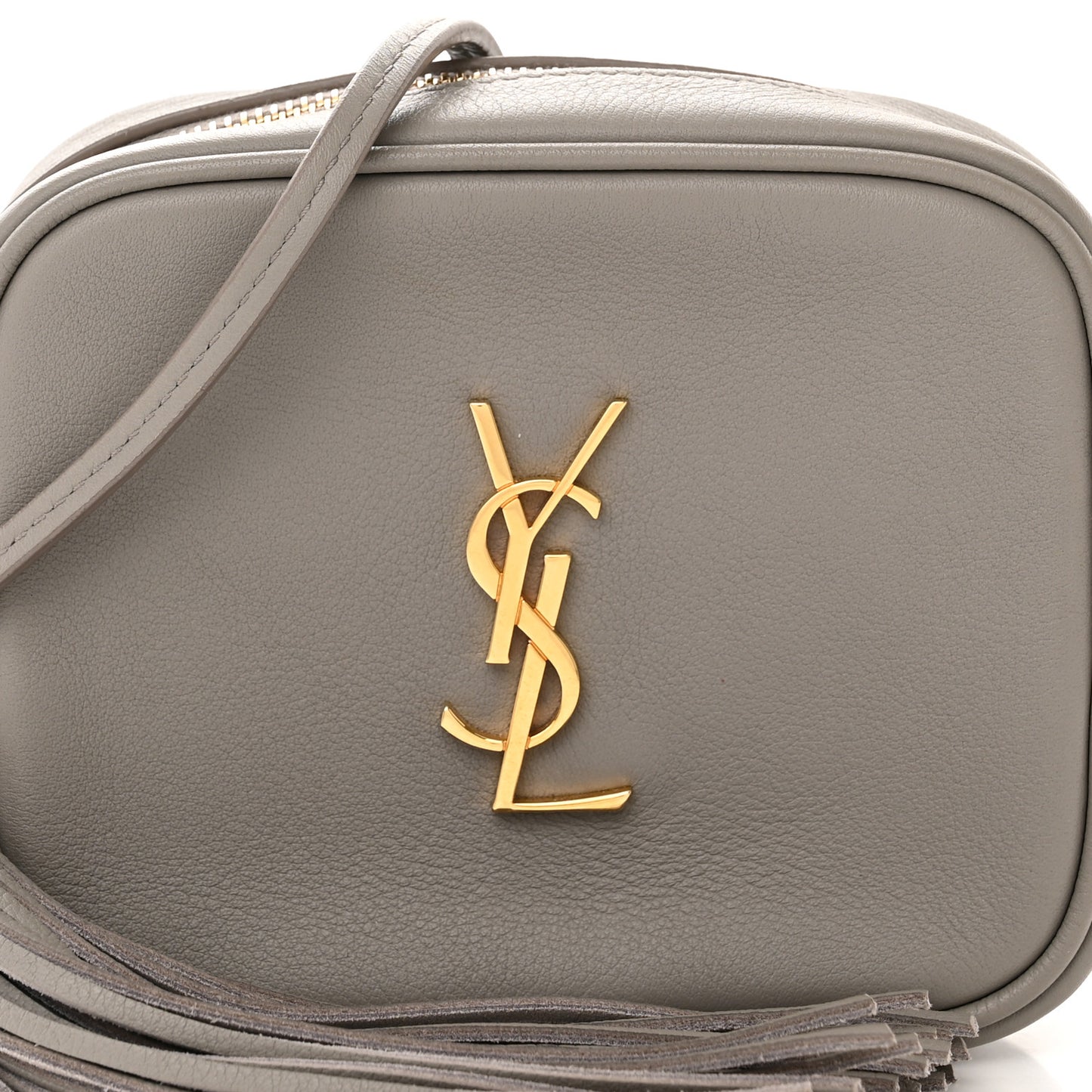 Nappa Monogram Blogger Bag Oyster Grey
