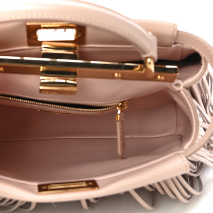 Fendi Nappa Fringe Mini Peekaboo Rosa Quarzo 4 of 11
