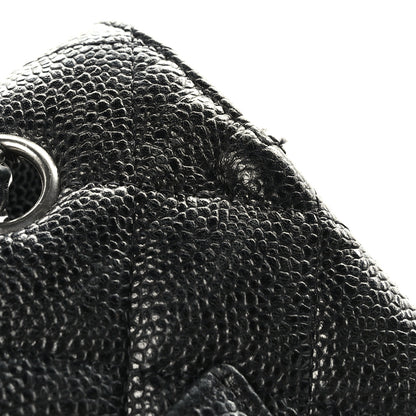 Chanel Caviar Quilted Maxi Single Flap Black 10 of 10