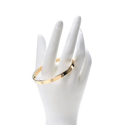 Cartier 18K Yellow Gold LOVE Bracelet 18 2 of 7