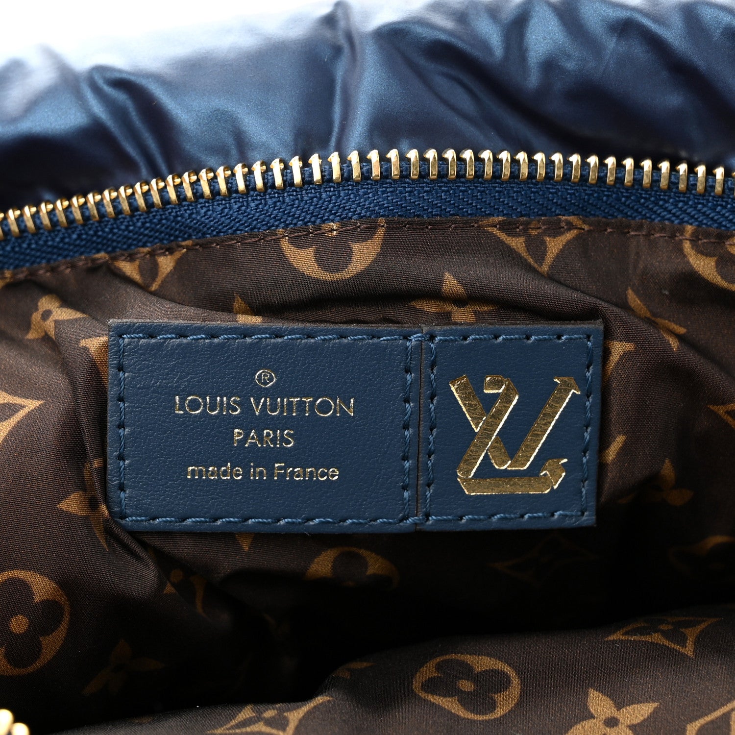 Louis Vuitton Econyl Monogram Pillow Maxi Multi Pochette Accessories Navy Silver 6 of 11