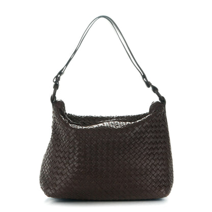 Bottega Veneta Nappa Intrecciato Hobo Ebano 1 of 9