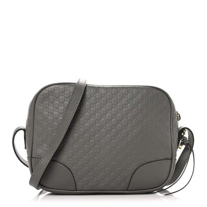 Gucci Microguccissima Mini Bree Messenger Bag Grey 1 of 11