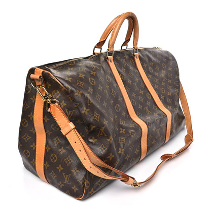 Louis Vuitton Monogram Keepall Bandouliere 55 2 of 11