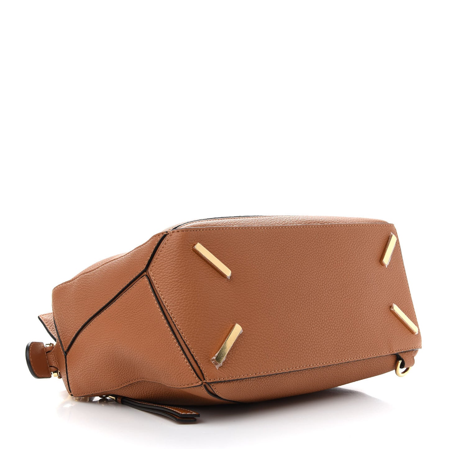 Calfskin Medium Puzzle Bag Tan