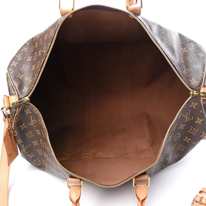 Louis Vuitton Monogram Keepall Bandouliere 55 4 of 15