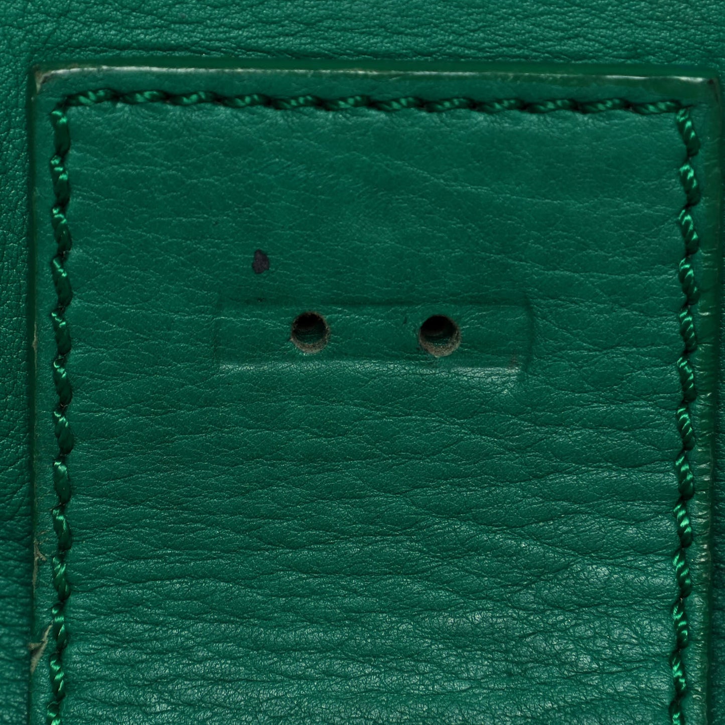 Grainy Calfskin Small Ramona Satchel Green